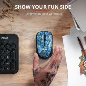 Trust 23388 YVI Wireless Mouse Peacock thumbnail 1