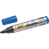 Bic Marker Mavi 2000 Yuvarlak Uçlu Permanent Markör 12'li Kutu thumbnail 3