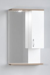 DENKO Akyazı 55 cm Mdf Lam Banyo Dolabı Üst Modül thumbnail 1