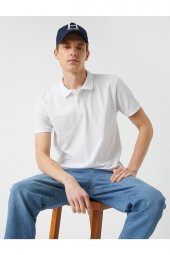 Basic Polo Yaka Tişört thumbnail 1