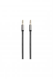Ttec 2AK01 3.5mm Stereo Premium Ses Kablosu 1 Metre Siyah thumbnail 1
