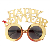 Parti Gözlük Happy New Year Gold thumbnail 1