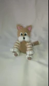 Sevimli Kedi Amigurumi Organik Oyuncak thumbnail 1