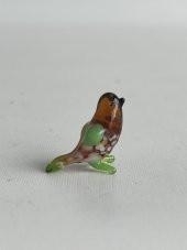 El Yapımı Mini Murano Cam Kuş Biblo A101-01 thumbnail 5