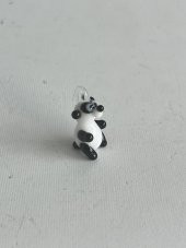El Yapımı Mini Murano Cam Panda Biblo A104-02 thumbnail 3