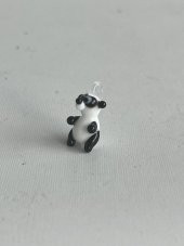 El Yapımı Mini Murano Cam Panda Biblo A104-02 thumbnail 4