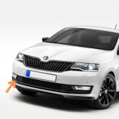 GKL Sağ Sis Farı Çerçevesi Kapağı Skoda Rapid 2017-2020 5JA807682A thumbnail 1
