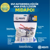 Midapo 12 Volt 1/4 Mini Dalgıç Pompa Mazot,Su Yada Süt Pompası thumbnail 2