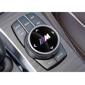 BMW M LOGOLU MULTIMEDYA DÜĞME ÜZERİ STICKER (48 MM) thumbnail 6