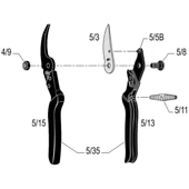 Felco 5 Budama Makası 22.5 Mm By-pass thumbnail 9