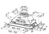 Franke BOX FBI 705 BK Aspiratör thumbnail 2