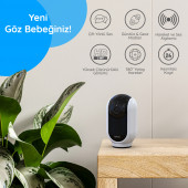 Bilicra Iris 3MP 360° Akıllı Kamera thumbnail 3