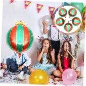 Yılbaşı Top Folyo Balon 70x54 cm thumbnail 4