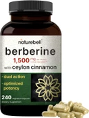 Naturebell Berberine 1500 mg 240 Tablet thumbnail 1