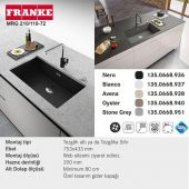 FRANKE MARİS MRG 210/110-72 STONE GREY GRANİT EVYE thumbnail 3