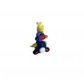 El Yapımı Mini Murano Cam Papağan Biblo A135-05 thumbnail 1