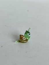El Yapımı Mini Murano Cam Salyangoz Biblo A135-04 thumbnail 4