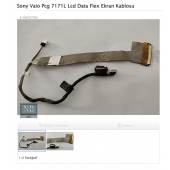 Sony Vaio Pcg 7171L Lcd Data Flex Ekran Kablosu thumbnail 1
