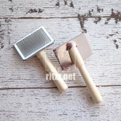 Makrome Fırçası Ahşap Saplı 11CM thumbnail 1