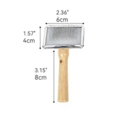 Makrome Fırçası Ahşap Saplı 11CM thumbnail 2