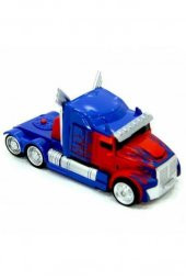 Tek Tuşla Robota Dönüşen Transformers Optimus Çek Bırak Araba thumbnail 5