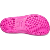 Crocs Classic Boot Çocuk Yağmur Botu 208544-6UB Pembe thumbnail 4