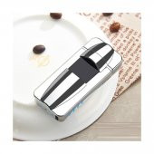 Sensörlü Alevsiz USB Şarjlı Tesla Çakmak Gümüş thumbnail 5