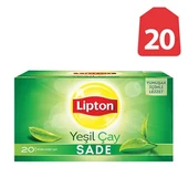 Lipton Yeşil Çay Sade (20 li Paket) thumbnail 1