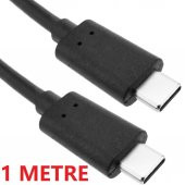 Type C To Type Erkek Erkek Data Şarj Kablosu 1 Metre thumbnail 4