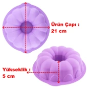 Silikon Klasik Kek Kalıbı 25 cm thumbnail 5