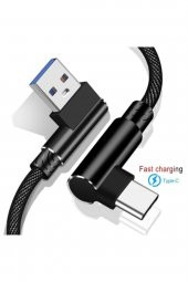 Uzun Type-c Hızlı Usb Şarj Data Kablosu 3 Metre thumbnail 2