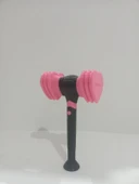 Black pink Lightstick Plastik Plastik Modeli thumbnail 1