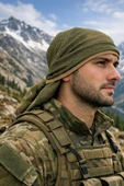 Single Sword Üçgen Fileli Askeri Şal, Fileli Puşi thumbnail 12