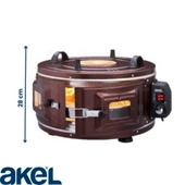 AKEL AF220 TERMOSTATLI GROSS YUVARLAK FIRIN thumbnail 2