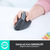 Logitech MX Vertical Advanced Ergonomic Ergo Mouse thumbnail 3