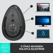 Logitech MX Vertical Advanced Ergonomic Ergo Mouse thumbnail 9