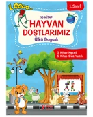 1. Sınıf Hayvan Dostlarımız Seti 10 Kitap thumbnail 1