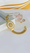 Tuğra Gold Çelik Bileklik Sns400352 thumbnail 5