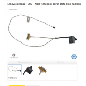 Lenovo ideapad 100S-14IBR Notebook Ekran Data Flex Kablosu thumbnail 1