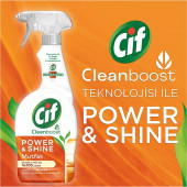 Cif Sprey Power Shıne Mutfak 750 Ml x 4 Adet thumbnail 3