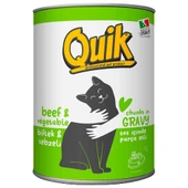 Quik Biftekli ve Sebzeli Kedi Konservesi 415 Gr thumbnail 1