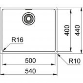 Franke Maris MRX 110-50 Inox Eviye thumbnail 2