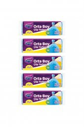 Parex Güçlü Çöp Torbası Orta Boy 5' Li Paket thumbnail 1