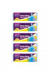 Parex Güçlü Çöp Torbası Orta Boy 5' Li Paket thumbnail 2