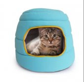 Kitty - Kedi Yatağı Turkuaz thumbnail 2