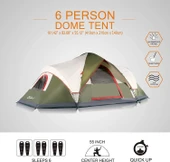 QuickUp DomeHike 6 Kişilik Otomatik Çadır thumbnail 5