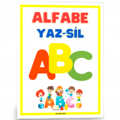 Okul Öncesi ALFABE Yaz-Sil Kitabı thumbnail 1