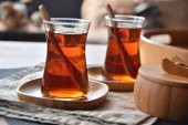 6lı Bambu Kare Çay Tabağı Seti Bardak Altlığı thumbnail 3