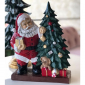ÇAM AĞAÇLI NOEL BABA BİBLO HS501-3 thumbnail 1