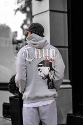 ÖZEL ÜRETİM HENRY COOPER THUG LİFE BASKLI OVERSİZE SWEATSHİRT thumbnail 8